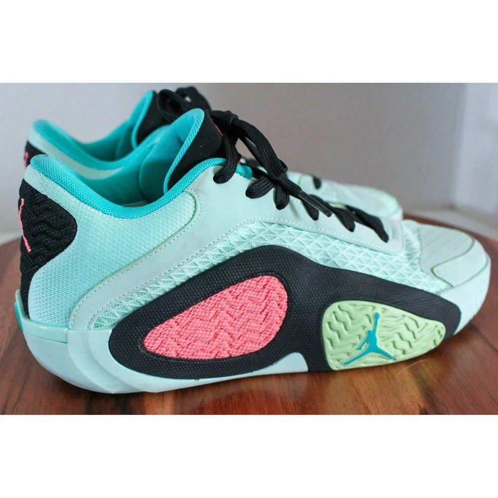Nike Basketball Shoes Mens 8 Mint Green Jordan Tatum 2 Vortex Sneaker FJ6457-300